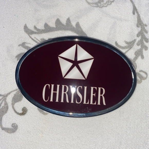 Vintage Chrysler Belt Buckle
Licensed Brushed Metal Car Logo - Picture 1 of 6